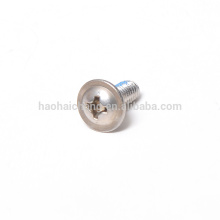 Metal high knurled cross drive truss head fastened machine screw